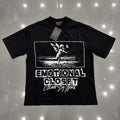 Men Trendy Brand T-Shirt European Style Printed Short Sleeve Tops
