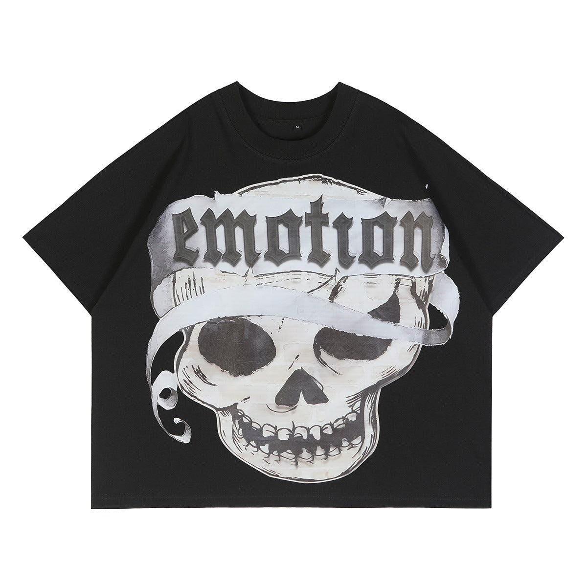 Men Trendy Brand T-Shirt European Style Printed Short Sleeve Tops