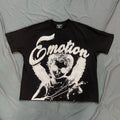 Men Trendy Brand T-Shirt European Style Printed Short Sleeve Tops