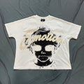 Men Trendy Brand T-Shirt European Style Printed Short Sleeve Tops